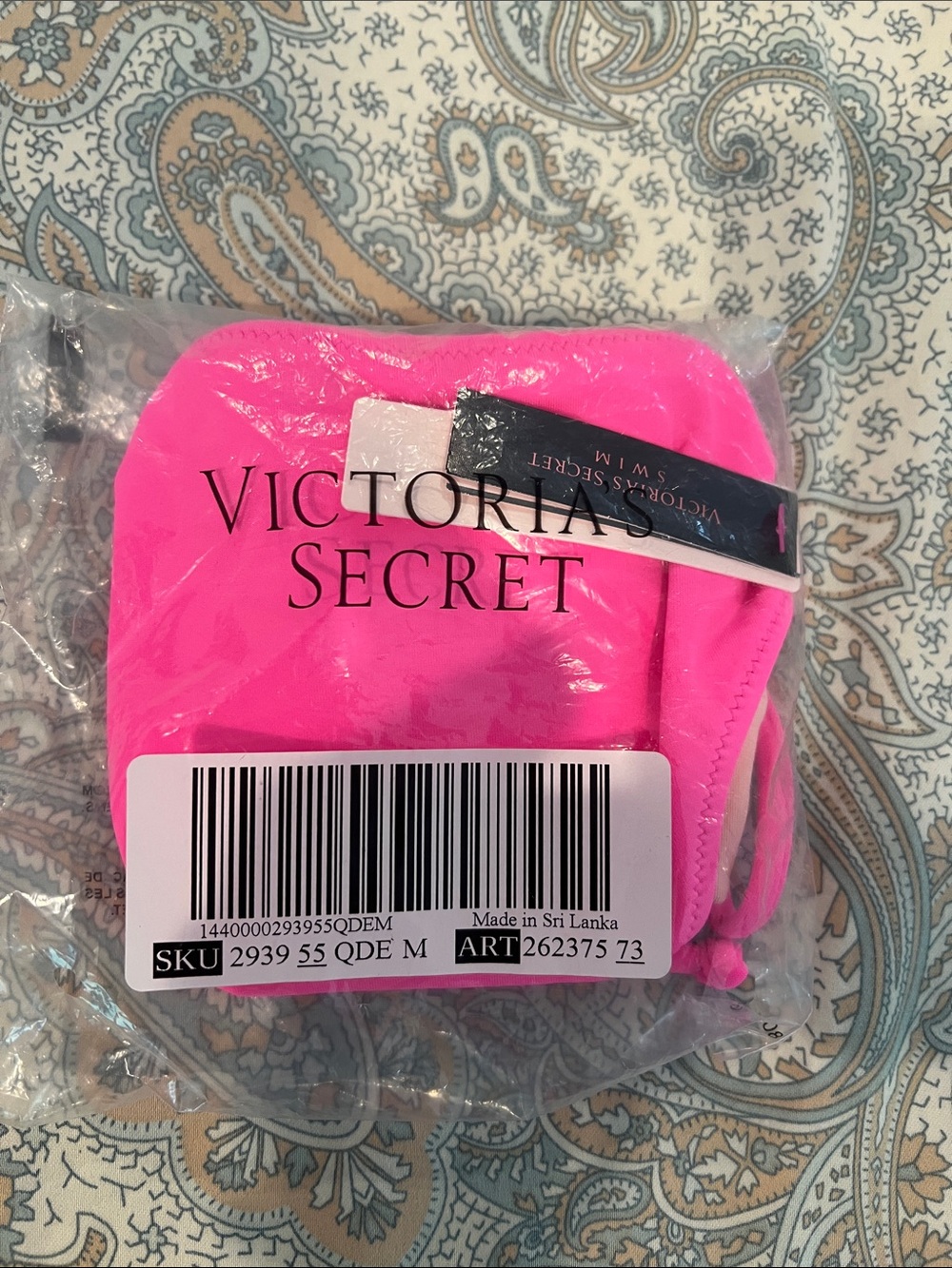 Victoria's Secret Hot Pink Bikini Bottom